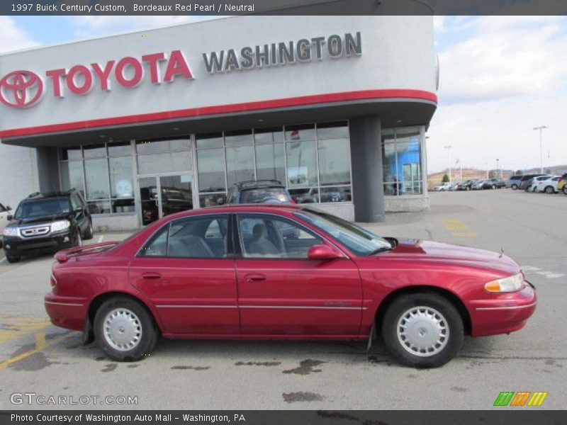 Bordeaux Red Pearl / Neutral 1997 Buick Century Custom