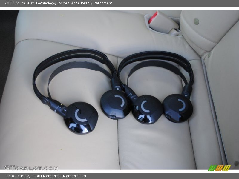 Aspen White Pearl / Parchment 2007 Acura MDX Technology
