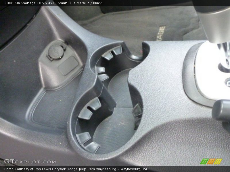Smart Blue Metallic / Black 2008 Kia Sportage EX V6 4x4
