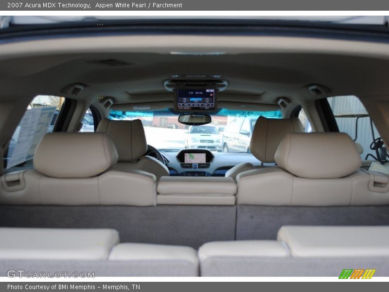 Aspen White Pearl / Parchment 2007 Acura MDX Technology