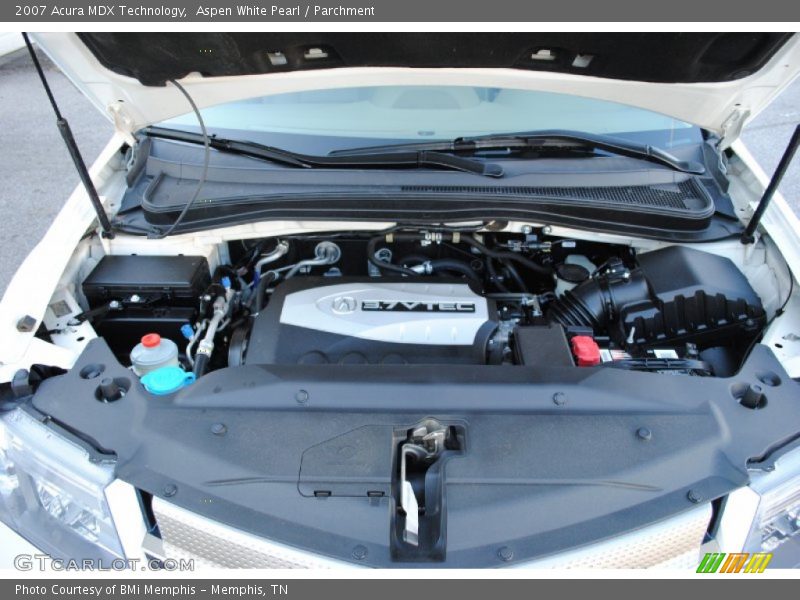 Aspen White Pearl / Parchment 2007 Acura MDX Technology