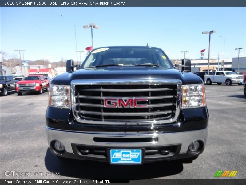 Onyx Black / Ebony 2010 GMC Sierra 2500HD SLT Crew Cab 4x4