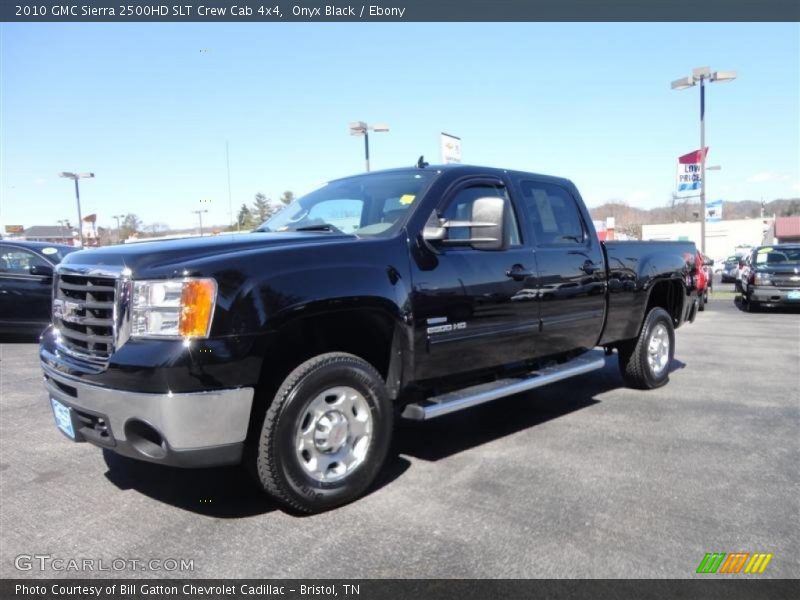 Onyx Black / Ebony 2010 GMC Sierra 2500HD SLT Crew Cab 4x4