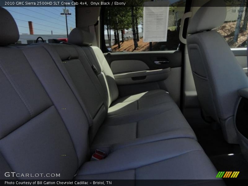 Onyx Black / Ebony 2010 GMC Sierra 2500HD SLT Crew Cab 4x4