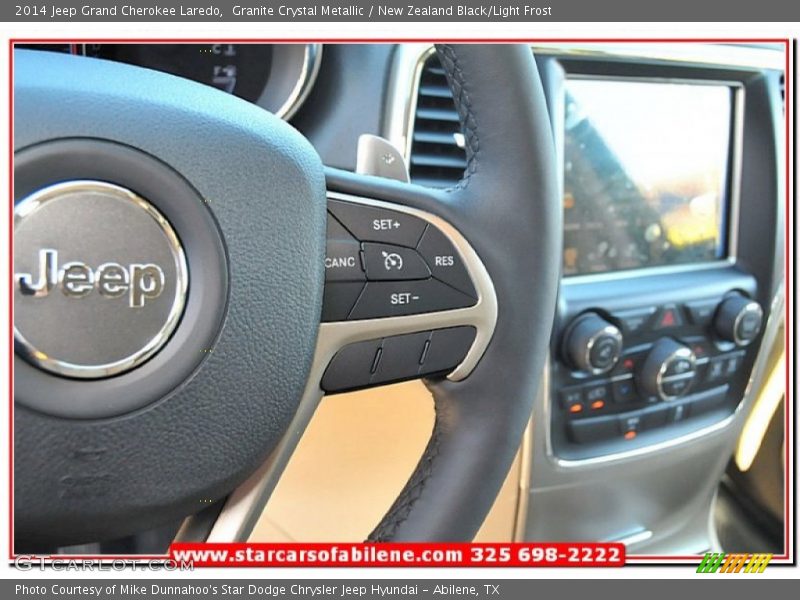Granite Crystal Metallic / New Zealand Black/Light Frost 2014 Jeep Grand Cherokee Laredo
