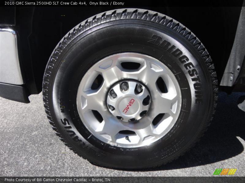 Onyx Black / Ebony 2010 GMC Sierra 2500HD SLT Crew Cab 4x4