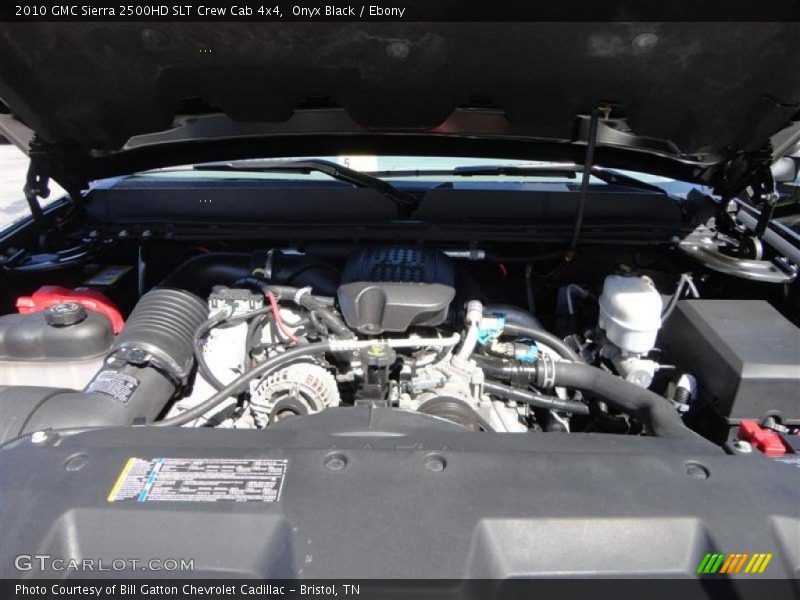 Onyx Black / Ebony 2010 GMC Sierra 2500HD SLT Crew Cab 4x4
