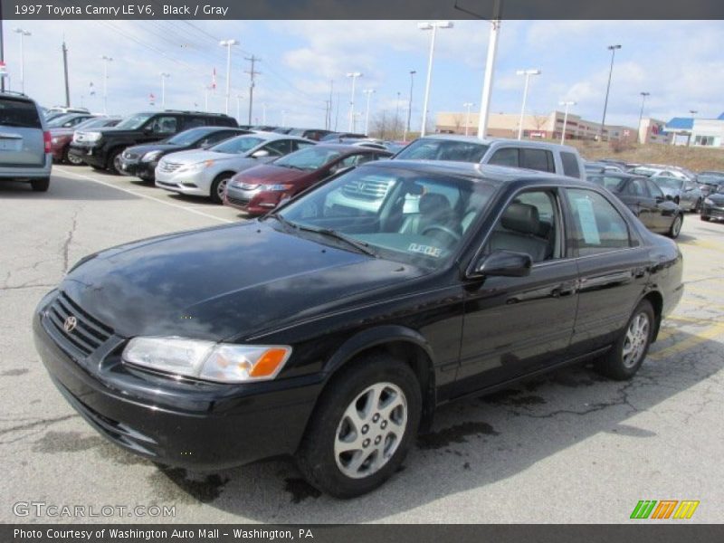 Black / Gray 1997 Toyota Camry LE V6