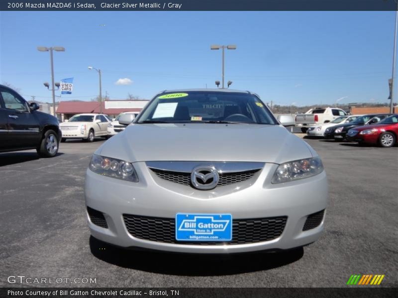Glacier Silver Metallic / Gray 2006 Mazda MAZDA6 i Sedan