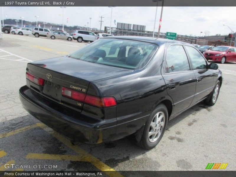 Black / Gray 1997 Toyota Camry LE V6