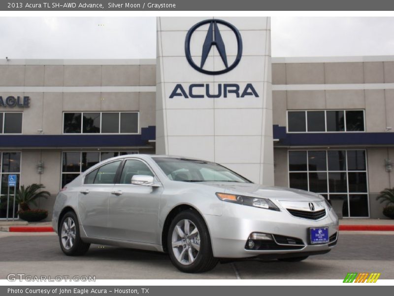 Silver Moon / Graystone 2013 Acura TL SH-AWD Advance