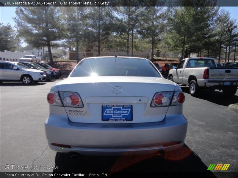 Glacier Silver Metallic / Gray 2006 Mazda MAZDA6 i Sedan
