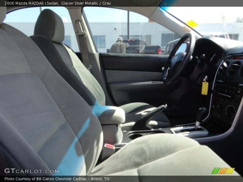 Glacier Silver Metallic / Gray 2006 Mazda MAZDA6 i Sedan