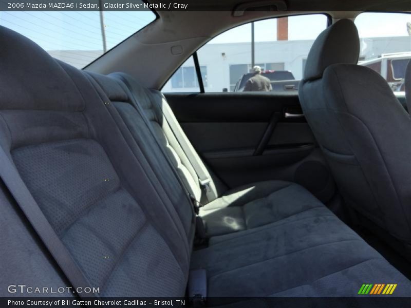 Glacier Silver Metallic / Gray 2006 Mazda MAZDA6 i Sedan