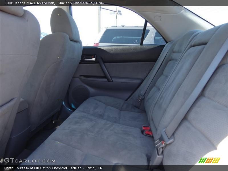Glacier Silver Metallic / Gray 2006 Mazda MAZDA6 i Sedan