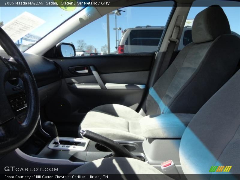Glacier Silver Metallic / Gray 2006 Mazda MAZDA6 i Sedan