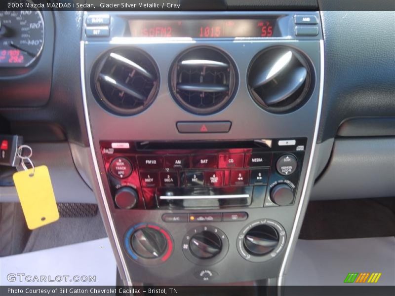 Glacier Silver Metallic / Gray 2006 Mazda MAZDA6 i Sedan