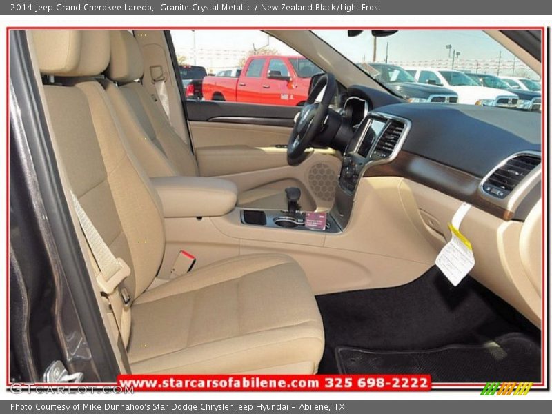 Granite Crystal Metallic / New Zealand Black/Light Frost 2014 Jeep Grand Cherokee Laredo