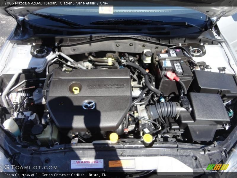 Glacier Silver Metallic / Gray 2006 Mazda MAZDA6 i Sedan