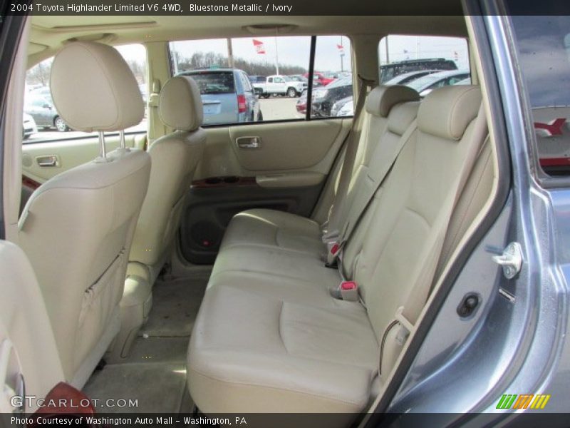 Bluestone Metallic / Ivory 2004 Toyota Highlander Limited V6 4WD