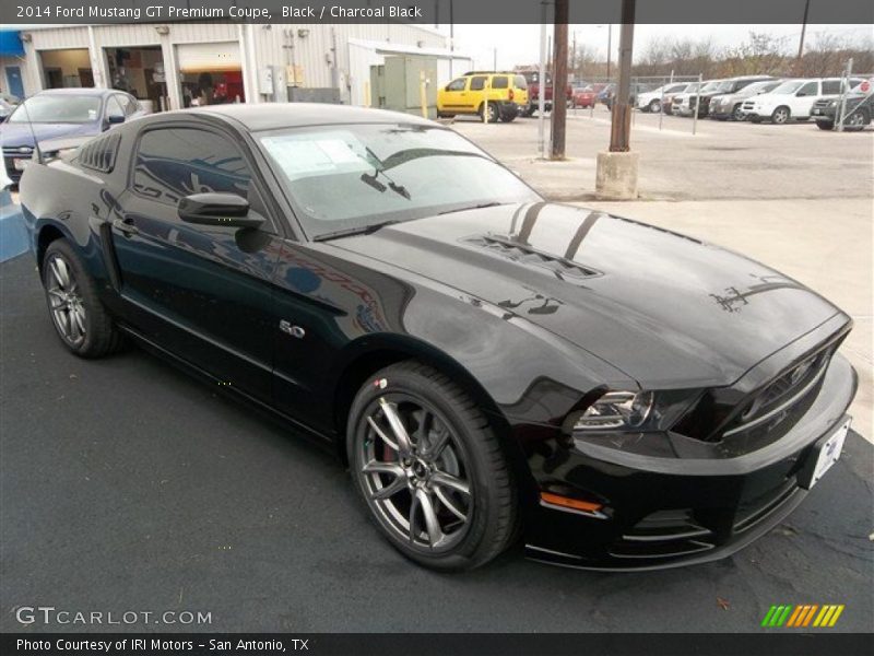 Front 3/4 View of 2014 Mustang GT Premium Coupe