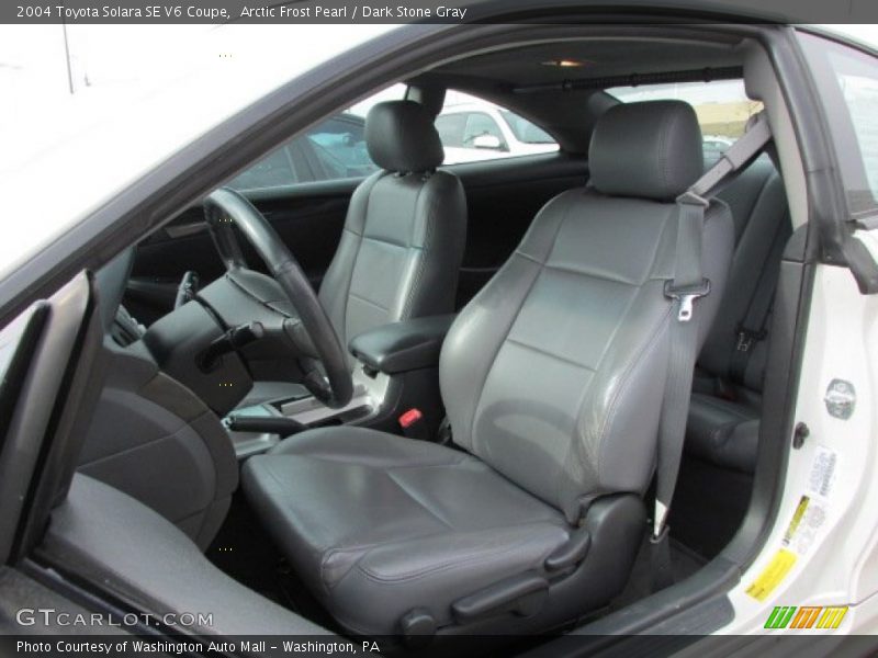 Arctic Frost Pearl / Dark Stone Gray 2004 Toyota Solara SE V6 Coupe
