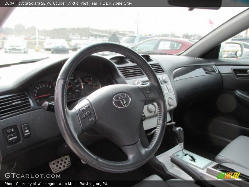 Arctic Frost Pearl / Dark Stone Gray 2004 Toyota Solara SE V6 Coupe