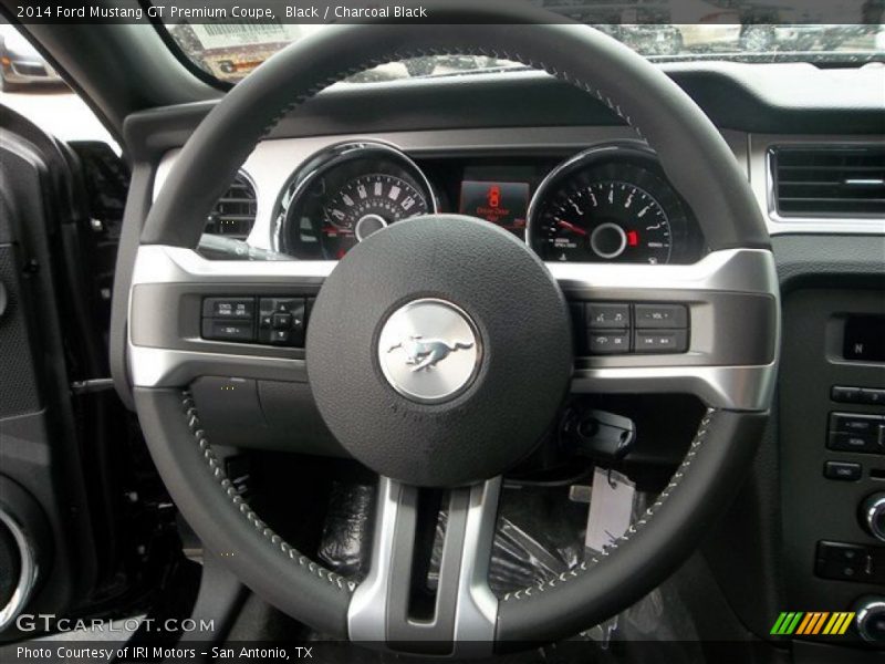 2014 Mustang GT Premium Coupe Steering Wheel