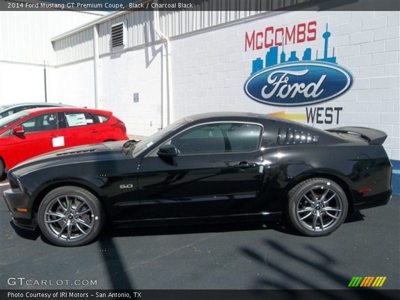 Black / Charcoal Black 2014 Ford Mustang GT Premium Coupe
