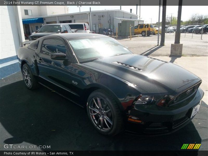 Black / Charcoal Black 2014 Ford Mustang GT Premium Coupe