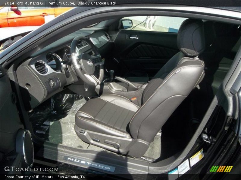 Black / Charcoal Black 2014 Ford Mustang GT Premium Coupe
