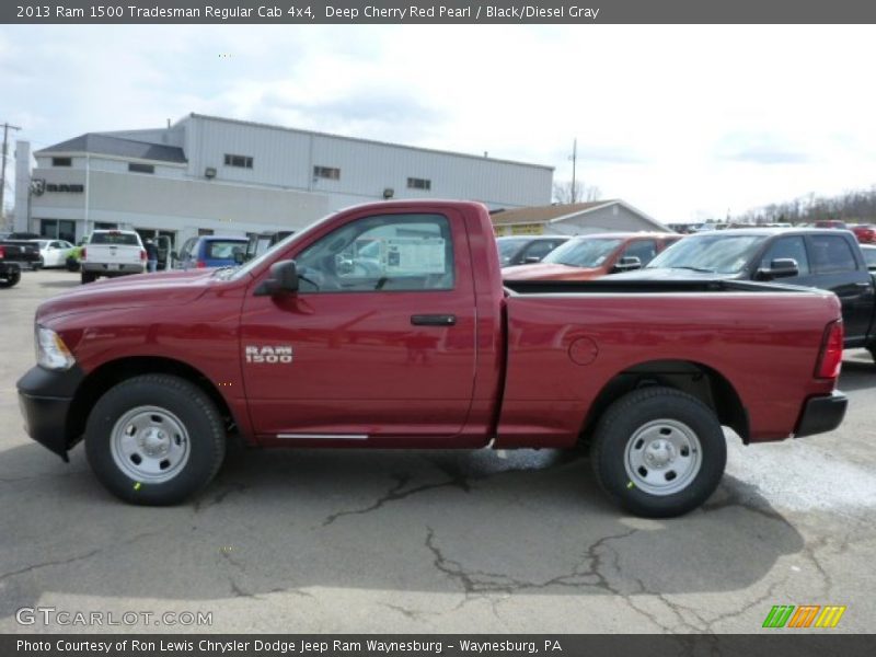  2013 1500 Tradesman Regular Cab 4x4 Deep Cherry Red Pearl