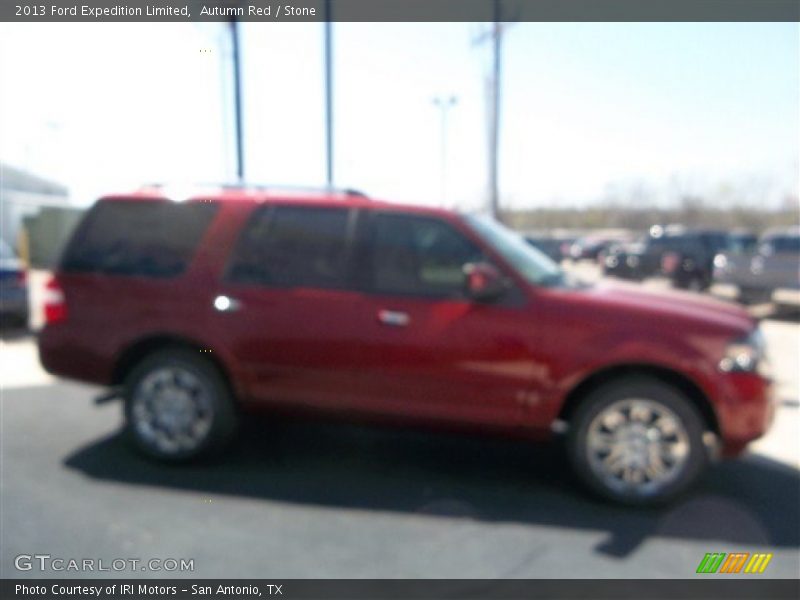 Autumn Red / Stone 2013 Ford Expedition Limited
