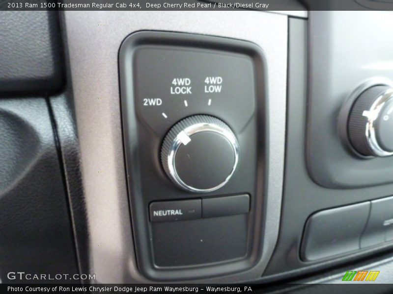 Controls of 2013 1500 Tradesman Regular Cab 4x4