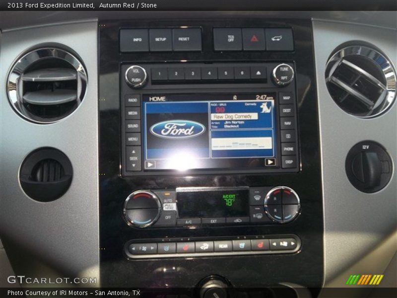 Autumn Red / Stone 2013 Ford Expedition Limited