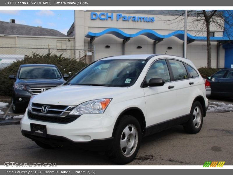 Taffeta White / Gray 2010 Honda CR-V LX AWD