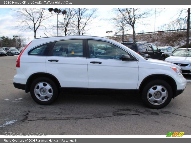 Taffeta White / Gray 2010 Honda CR-V LX AWD