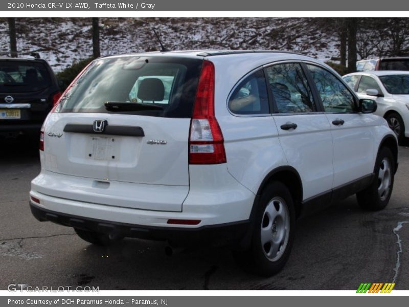 Taffeta White / Gray 2010 Honda CR-V LX AWD