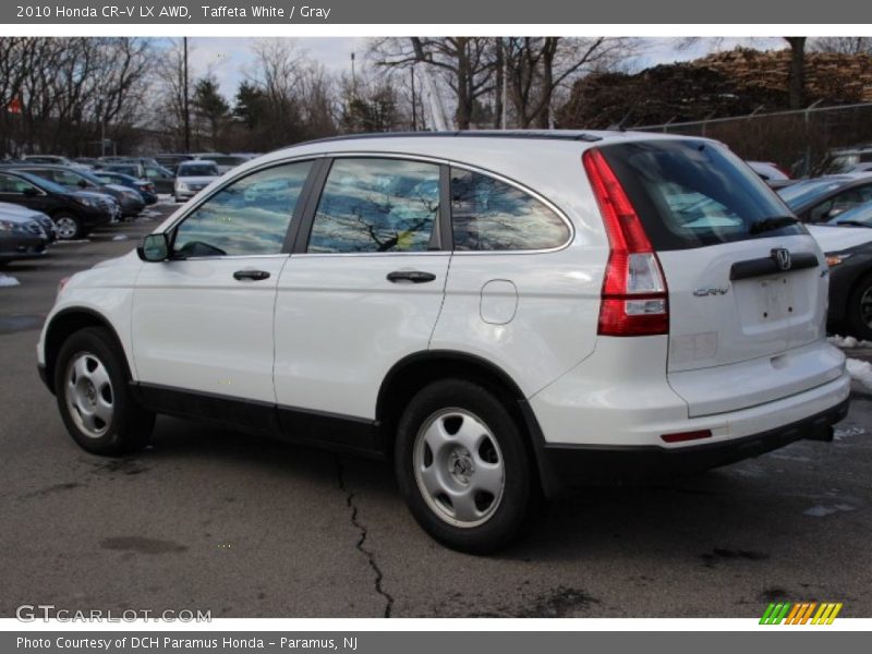 Taffeta White / Gray 2010 Honda CR-V LX AWD