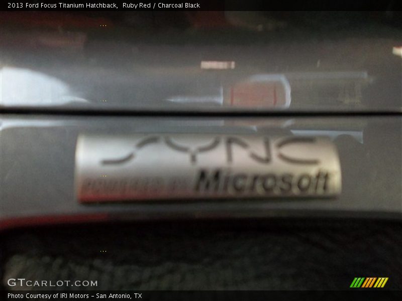Ruby Red / Charcoal Black 2013 Ford Focus Titanium Hatchback