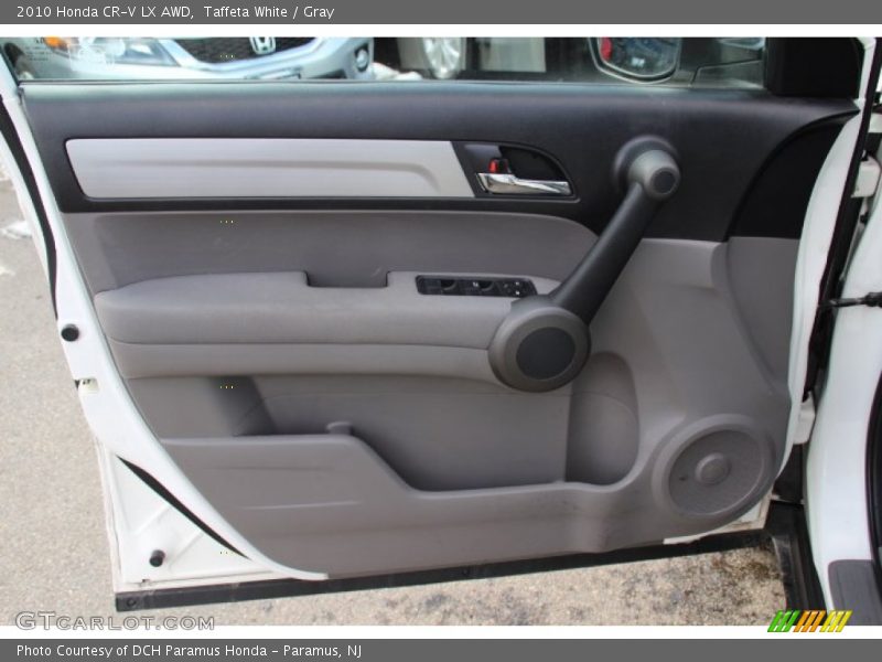 Taffeta White / Gray 2010 Honda CR-V LX AWD