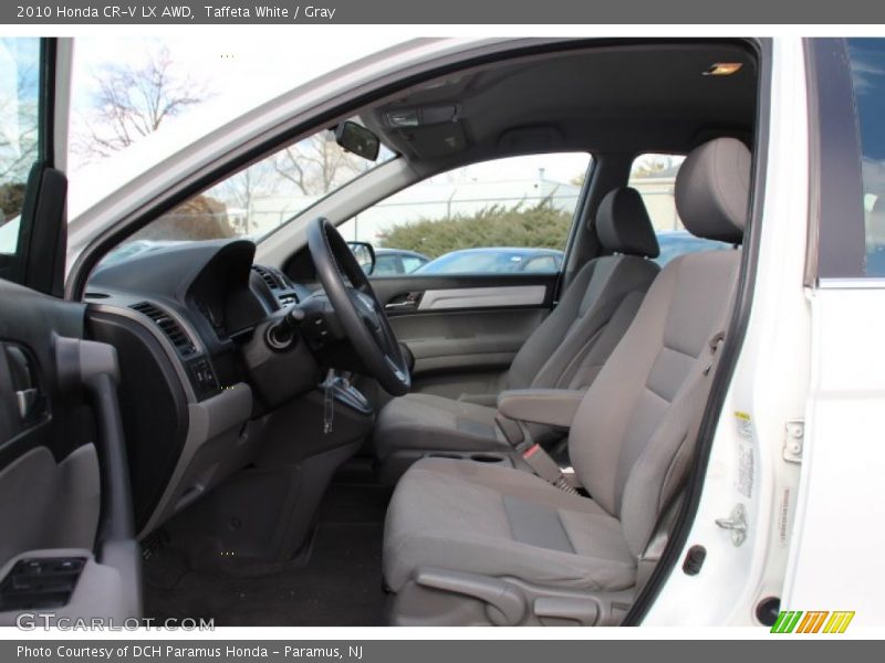 Taffeta White / Gray 2010 Honda CR-V LX AWD
