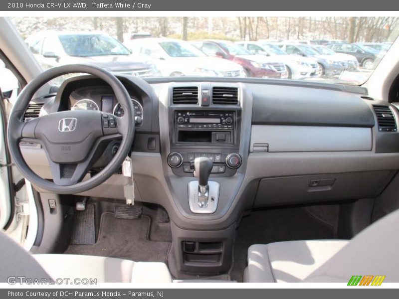 Taffeta White / Gray 2010 Honda CR-V LX AWD