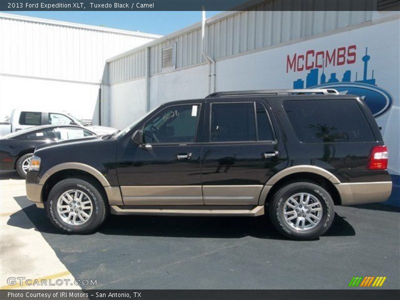 Tuxedo Black / Camel 2013 Ford Expedition XLT