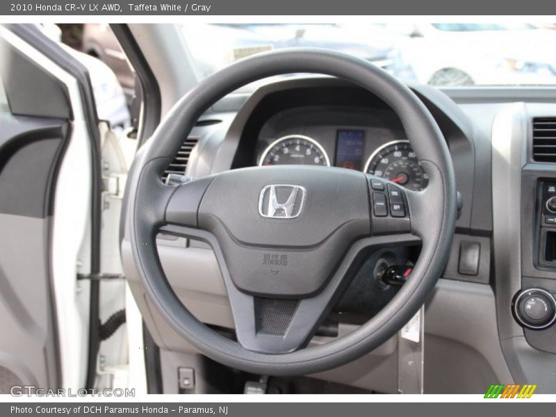 Taffeta White / Gray 2010 Honda CR-V LX AWD