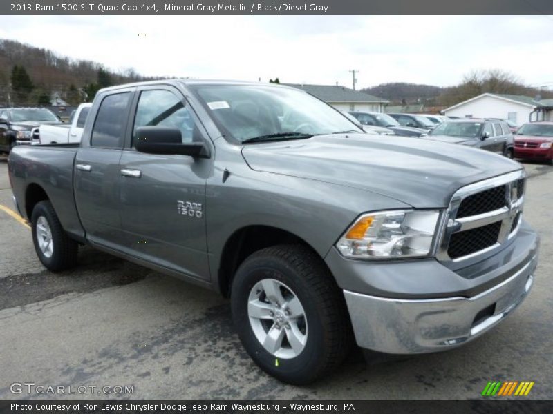 Front 3/4 View of 2013 1500 SLT Quad Cab 4x4
