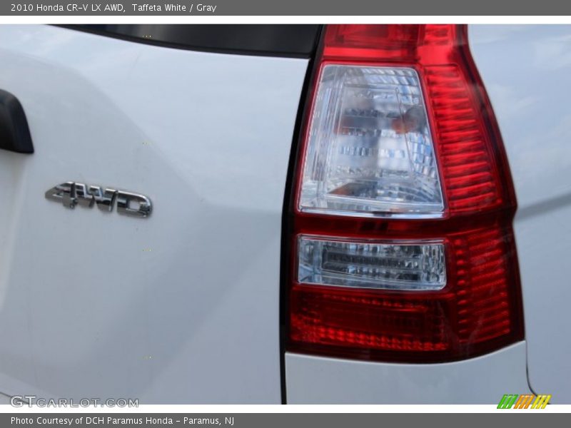 Taffeta White / Gray 2010 Honda CR-V LX AWD