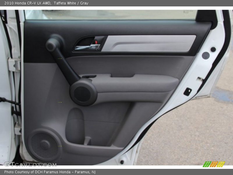 Taffeta White / Gray 2010 Honda CR-V LX AWD