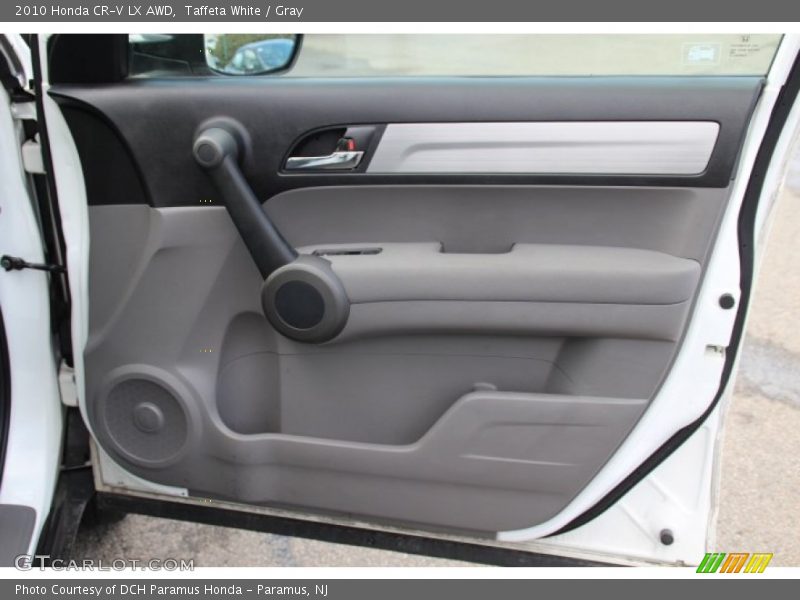 Taffeta White / Gray 2010 Honda CR-V LX AWD