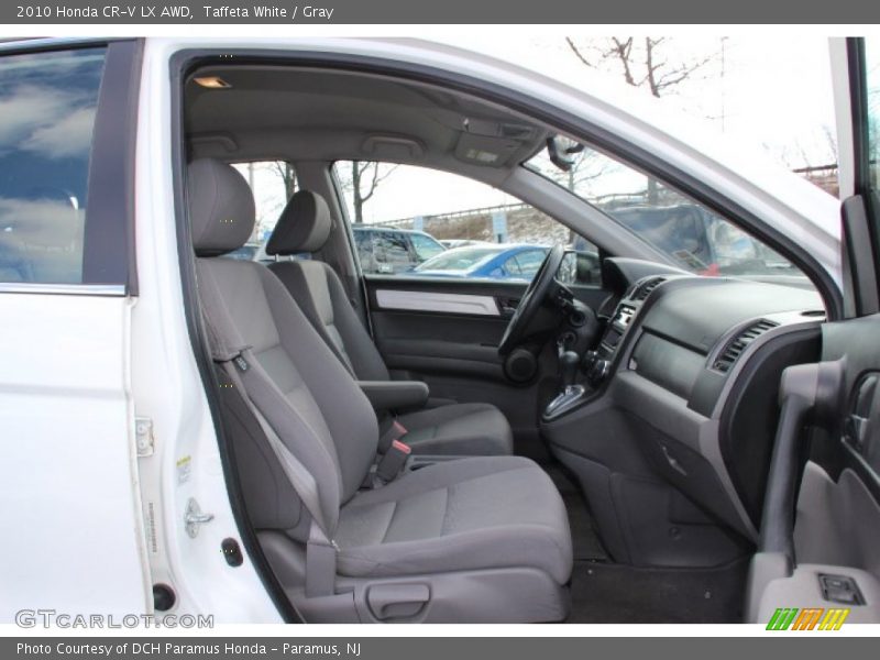 Taffeta White / Gray 2010 Honda CR-V LX AWD